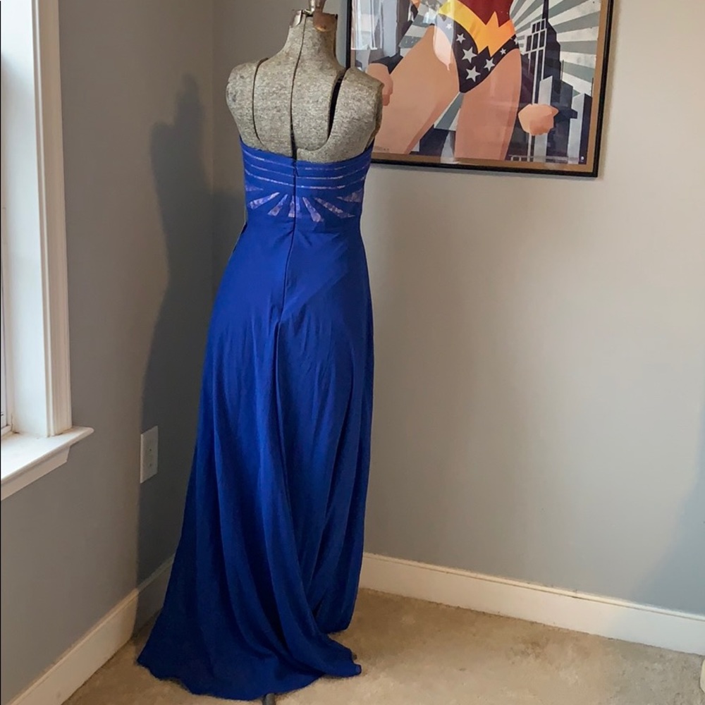 Arden B. High Royal Blue Dress - Picture 4 of 6